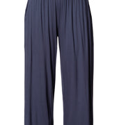 Sleep And Lounge Crop Knit Pants Print | Smoky Blue 79386-1534